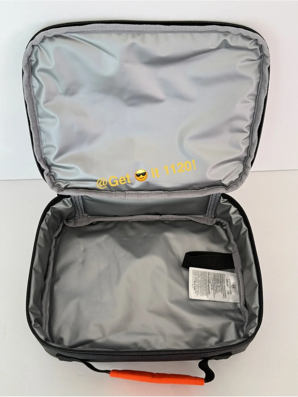 Nike Just Do It Bumper Sticker Fuel Pack Lunch Box Insulated 9A2840-N1Y